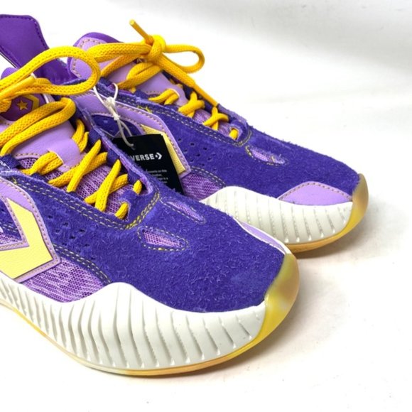 Converse BB Prototype CX Basketball Violet Mesh Suede Mid Sneakers Women A03695C - Picture 4 of 9